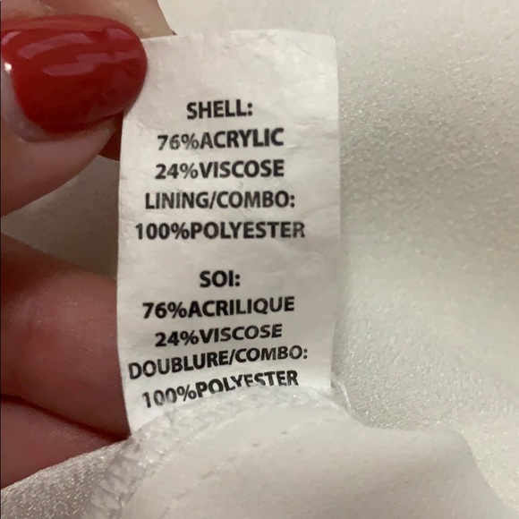 Ramy Brook NY White blouse w/ detailed bell sleeve - Picture 9 of 12